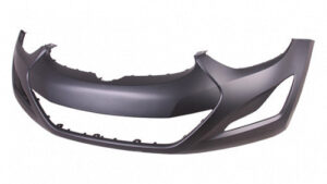 Hyundai Elantra Bumper Cover Front Bumper Primed Usa Built Without Tow Sedan 2014-2016