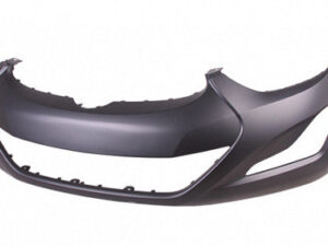 Hyundai Elantra Bumper Cover Front Bumper Primed Usa Built Without Tow Sedan 2014-2016 Capa