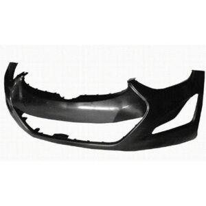Hyundai Elantra Bumper Cover Front Bumper Primed Korea Built W/ Tow Sedan 2014-2016