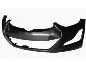 Hyundai Elantra Bumper Cover Front Bumper Primed Korea Built W/ Tow Sedan 2014-2016 Capa
