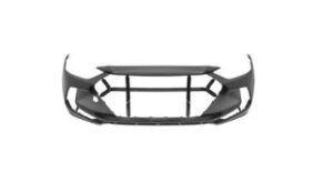Hyundai Elantra Bumper Cover Front Bumper Primed Korean Built Tow Cover Included Exc Sport Sedan 2017-2018