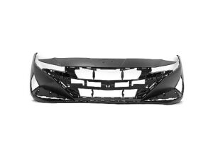 Hyundai Elantra Bumper Cover Front Bumper Primed Usa Built Limited/Luxury/Ultimate Sedan 2021-2023