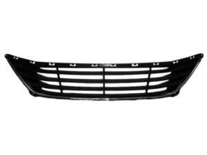Hyundai Elantra Grille Korea Built Black Bar &Chrome Surround Sedan 2014-2016