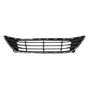 Hyundai Elantra Grille Usa Built Black Bars &Chrome Surround Molding Sedan 2014-2016
