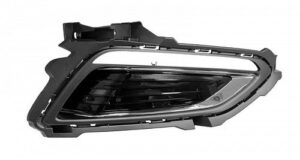 Hyundai Daytime Lamp Daytime Running Light Bezel Driver Side Blk/Chrome Sonata Hyb 2016-2017