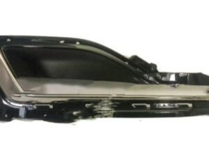 Hyundai Sonata Daytime Running Light Bezel Driver Side Black/Chrome Molding W/ Auto Cruise 2015-2017
