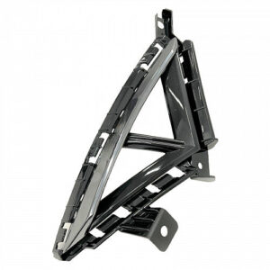 Hyundai Elantra Bumper Cover Front Bumper Grille Passenger Side Korea Built Dark Chrome Sedan 2021-2023