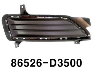 Hyundai Tucson Fog Light Cover Passenger Side 2019-2021
