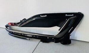 Hyundai Sonata Daytime Running Light Bezel Passenger Side Black/Chrome Molding W/ Auto Cruise 2015-2017