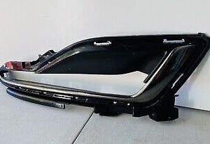 Hyundai Sonata Daytime Running Light Bezel Passenger Side Black/Chrome Molding W/ Auto Cruise 2015-2017