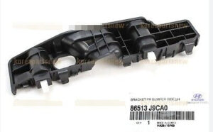 Hyundai Kona Bumper Cover Front Outer Bumper Bracket Driver Side Kona/Electric 2022-2023