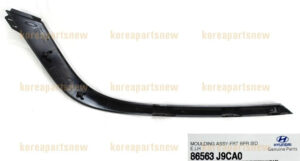 Hyundai Kona Bumper Cover Front Bumper Molding Driver Side Paint-to-Match Se/Sel/Essential/Preferred Models 2022-2023