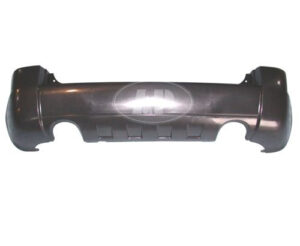 Hyundai Tucson Bumper Cover Rear Bumper Primed 2.7L Engine Dual Exhaust 2005-2009