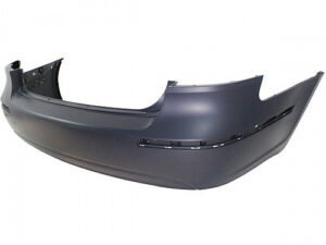 Hyundai Sonata Bumper Cover Rear Bumper Primed 2.4L Engine Single Exhaust 2009-2010 Capa