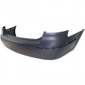 Hyundai Sonata Bumper Cover Rear Bumper Primed 2.4L Engine Single Exhaust 2009-2010 Capa