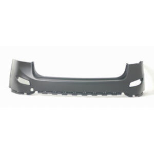 Hyundai Santa Bumper Cover Rear Bumper Primed Without Parking Sensor Holes Santa Fe 2010-2012