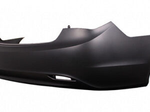 Hyundai Sonata Bumper Cover Rear Bumper Primed Single Exhaust Sonata 2011-2013 (DOES NOT FIT Hybrid MODELS) Capa