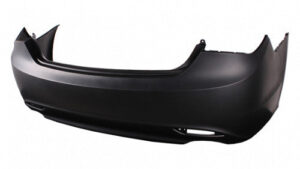 Hyundai Sonata Bumper Cover Rear Bumper Primed Double Exhaust 2011-2013 Capa