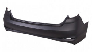 Hyundai Sonata Bumper Cover Rear Bumper Primed Without Parking Sensor Hole Sonata 2015-2017 (DOES NOT FIT Hybrid MODELS)