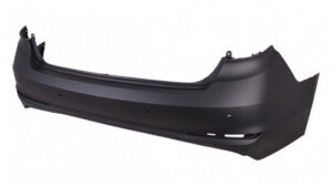 Hyundai Sonata Bumper Cover Rear Bumper Primed W/ Parking Sensor Holes Sonata 2015-2017 (DOES NOT FIT Hybrid MODELS) Capa