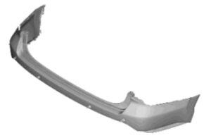 Hyundai Palisade Bumper Cover Rear Upper Bumper Primed For Limited/Preferred/Se/Sel/Urban/Xrt 2023-2025