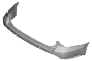Hyundai Palisade Bumper Cover Rear Upper Bumper Primed W/ Sensors For Calligraphy/Ultimate 2023-2025