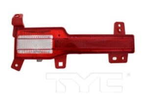 Hyundai Santa Rear Back Up Light Driver Side Bumper-Mounted 2022-2024 Capa