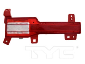 Hyundai Santa Rear Back Up Light Driver Side Bumper-Mounted 2022-2024 Capa