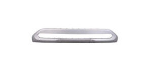 Hyundai Kona Rear Skid Plate Textured Silver Gray Without Sensors 2022-2023 (Exc N-Line)