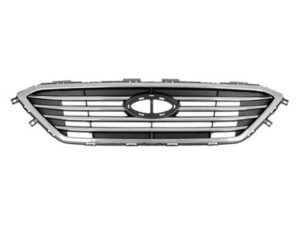 Hyundai Sonata Front Grille Without Sport Pkg Without Auto Cruise 2015-2017