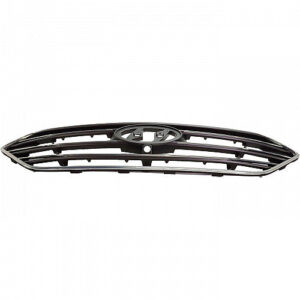 Hyundai Santa Front Grille Gray/Chrome Usa Built W/ Camera For Sport 2017-2018