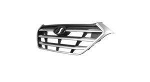 Hyundai Tucson Front Grille 3 Silver Bars And Silver Frame 2017-2018
