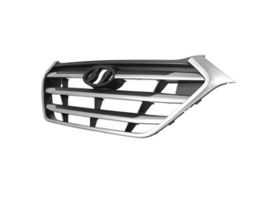 Hyundai Tucson Front Grille 3 Silver Bars And Silver Frame 2017-2018