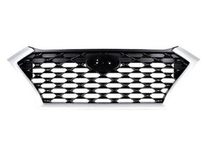 Hyundai Tucson Grille Black/Sil-Molding Without Camera 2019-2021 (Exc Limited/Night)