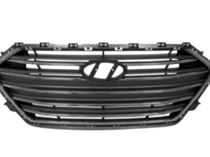 Hyundai Elantra Front Grille Korea Built Black/Chrome Molding Without Adaptive Cruis Sedan 2017-2018
