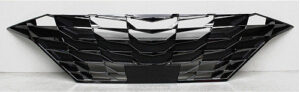 Hyundai Elantra Front Grille Usa Built W/ Adaptive Cruise Smoked Chrome Molding Sedan 2021-2023