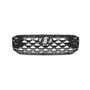 Hyundai Santa Front Grille Smoke Chrome W/ Camera 2021-2023 (Exc Hybrid/Xrt)