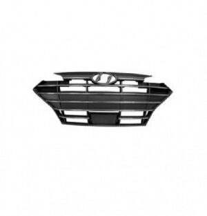 Hyundai Elantra Front Grille Korea Built Without Sport W/ Cruise Black/6 Chr-Bars Sedan 2019-2020