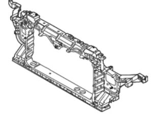 Hyundai Sonata Rad. Support Hybrid 2020-2023 (Oem # 64101-L1000)