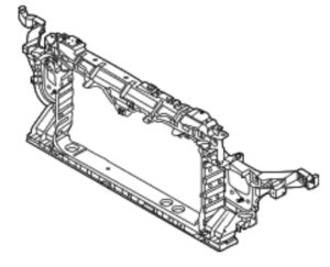 Hyundai Sonata Rad. Support Hybrid 2020-2023 (Oem # 64101-L1000)