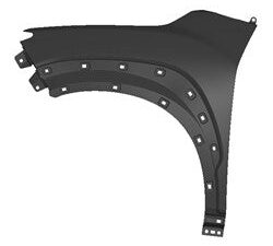 Hyundai Kona Fender Driver Side Steel Kona 2018-2023 Capa