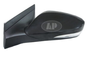 Hyundai Accent Mirror Driver Side Power/Turn Signal Without Heated Accent Sedan/ Hatchback 2012-2017
