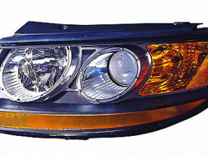 Hyundai Santa Headlight Driver Side Orange Lower Reflector Santa Fe 2010-2011 Capa