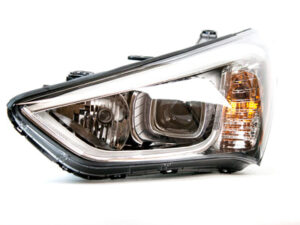 Hyundai Santa Headlight Halogen Headlight Driver Side Black Bezel Santa_Fe_Sport 2013-2016