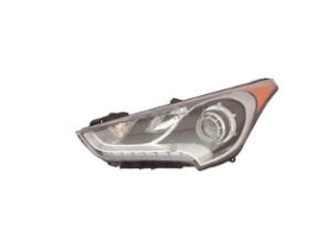 Hyundai Veloster Headlight Driver Side Projector Type 2 2013-2017 Capa