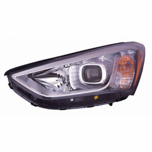 Hyundai Santa Headlight Halogen Headlight Driver Side For Gls And Limited Santa_Fe_(6-7_Seater)/Fe_Xl 2013-2016 Capa