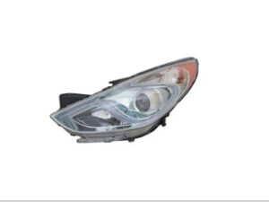 Hyundai Sonata Halogen Head Light Driver Side Sonata_Hybrid 2011-2015 Capa