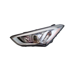 Hyundai Santa Headlight Hid Headlight Driver Side Black Bezel Santa_Fe_Sport 2013-2016