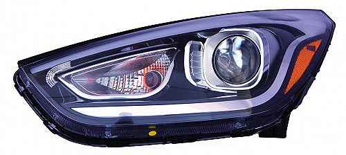 Hyundai Tucson Headlight Halogen Headlight Driver Side 2014-2015 Capa