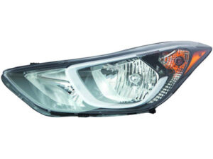 Hyundai Head Headlight Driver Side Us Built Without Led Sedan 2014-2016